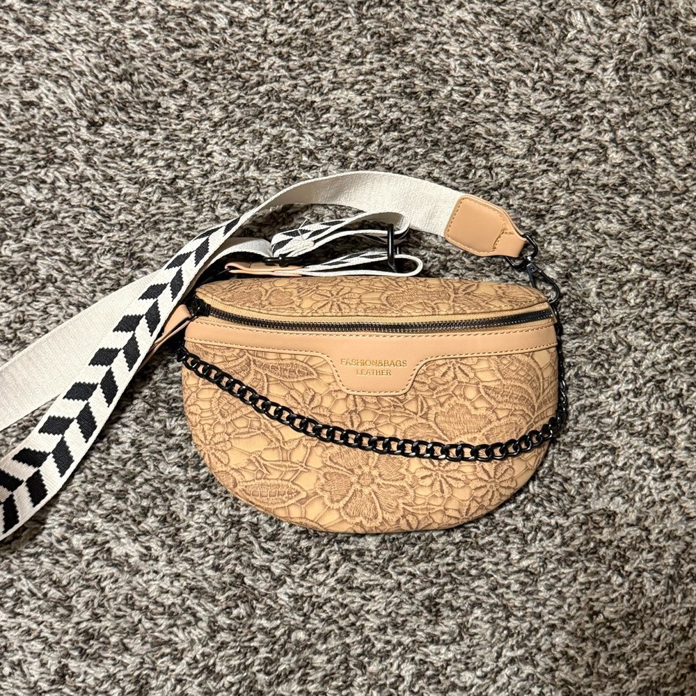 Tan Crossbody Bag